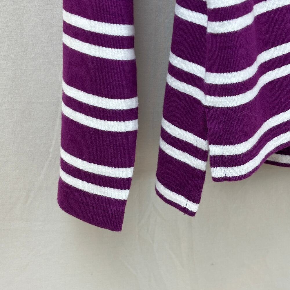 Talbots Petite Medium Button Detail Mockneck Top … - image 3